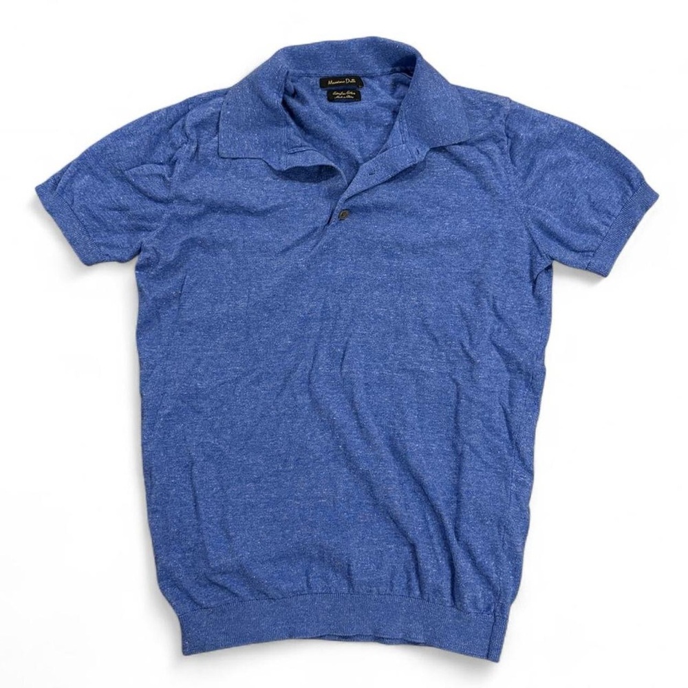 Massimo Dutti knit polo shirt